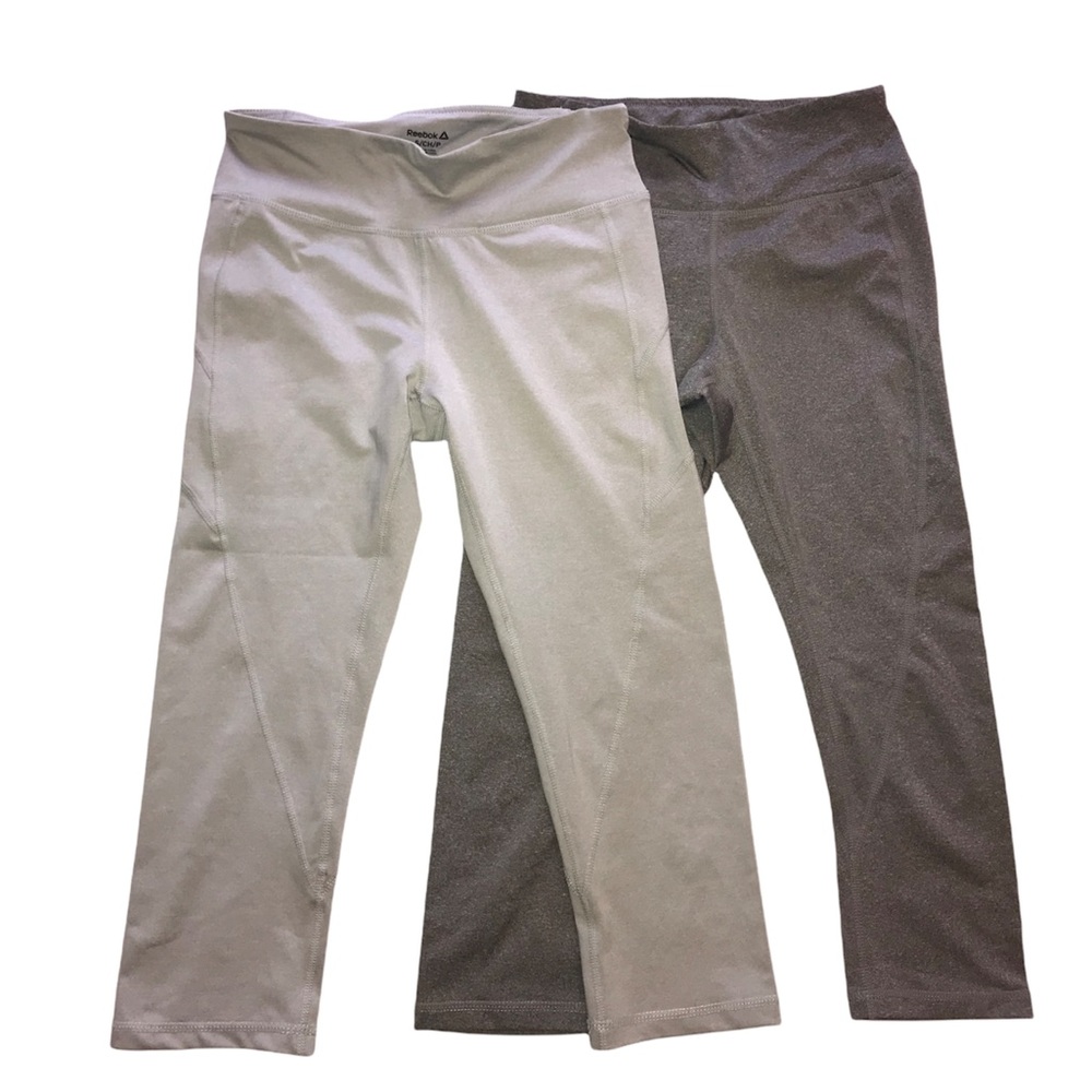 Reebok Quick Capri Leggings two pair size S